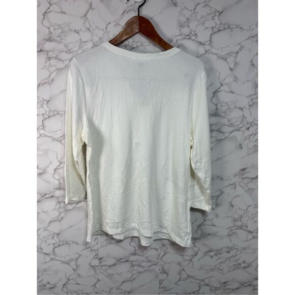 Karen Scott Women’s Plus Blouse Tops sz 0X NEW # G110 - Picture 4 of 6